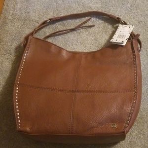 The Sak brown leather purse